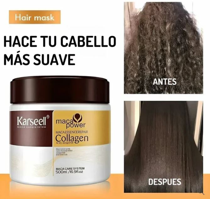 MASCARILLA CAPILAR DE COLÁGENO KARSEELL- 100% EFECTIVO